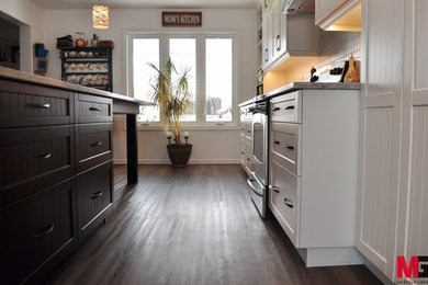 Kitchen - transitional kitchen idea in Other