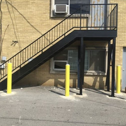 Outside    fire steel stairs - Products
