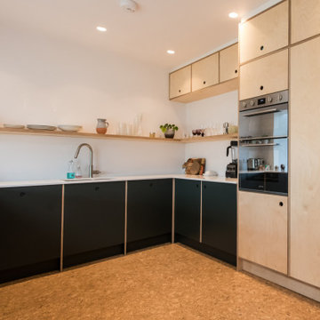Studio Green Handmade Kitchen by The Autumn Kitchen.