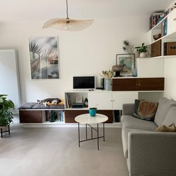 Montrouge - comment sublimer une construction des ann&eacute;es 90 - 本棚