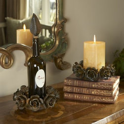 Vin Rose Wine Bottle Server - Wine Racks