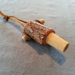 ADK Gift Series, Handmade, Rustic, Twig Handled Bottle Stopper - Lifestyle And Leisure