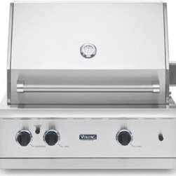 Viking VGBQ Counter-Depth Grill Head, 30 Inch Electronic Ignition (Nat. Gas) - Outdoor Products