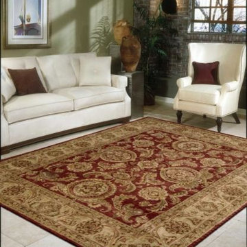 Nourison Cinnamon Wool Rug
