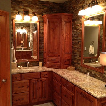 Rustic Elegant Master Bath