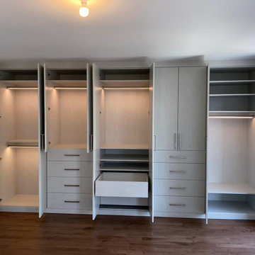 Custom Built-in Wall Unit Multi-Tasks and Looks Beautiful