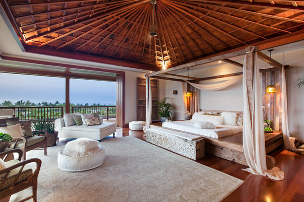 Tropical Bedroom by JM Design