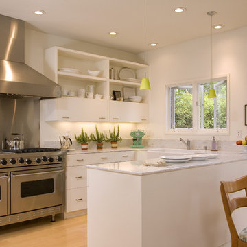 Laguna Beach 1930's Beach Bungalow Conversion to Mid-Century Modern
