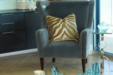 Inspiration for a coastal home design remodel in Miami