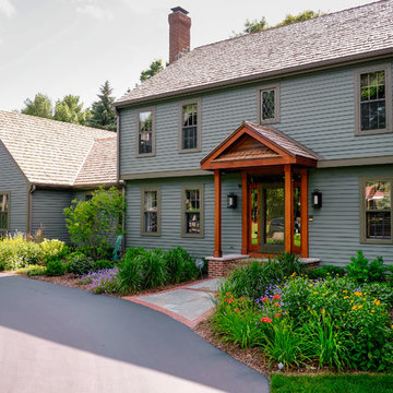 Traditional Saltbox Landscape Update - Brookfield
