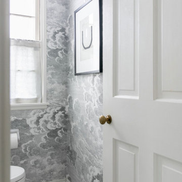 Big Style Small Powder Room in Whitefish Bay