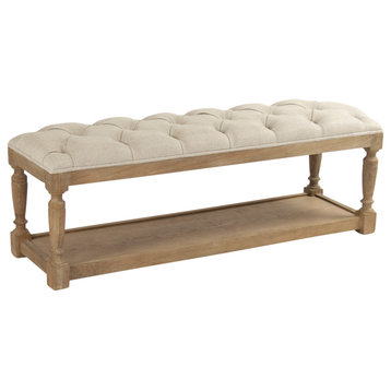 Patrice Tufted Bench