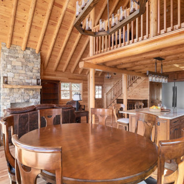 Pisgah Forest Luxury Log Home