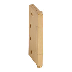 Square Barrel Brass Door Hinge - Hinges