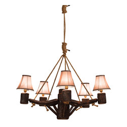 Old Country Chandelier - Chandeliers