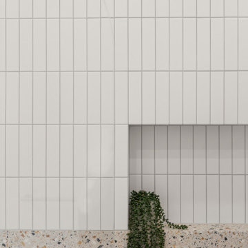 Contemporary Joslin Ensuite, Laundry & Bathroom Renovation
