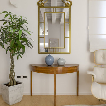 Piccolo e accogliente, in total white - Progetto in corso