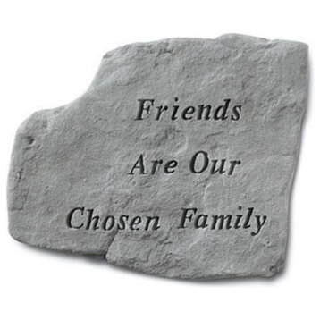 "Friends Are our Chosen Family" Garden Stone