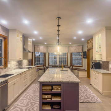 Open Floor Kitchen Remodel, Bristol, CT