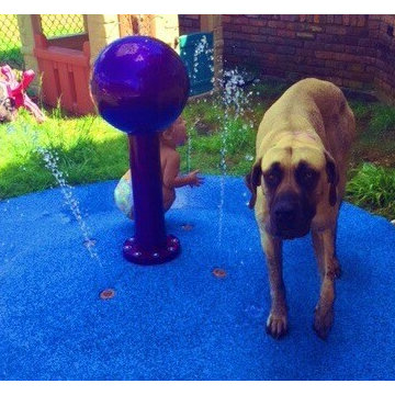 Portable Splash Pad for your backyard