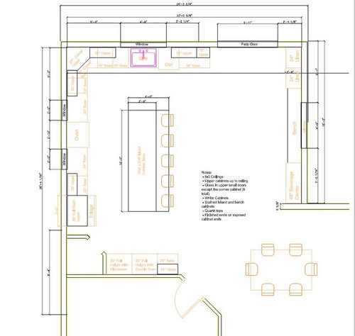 I D Like Feedback On My Kitchen Addition Layout