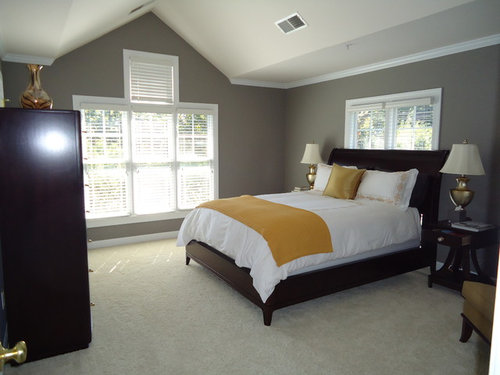 Master Bedroom Window Treatments