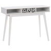 CorLiving Acerra Entryway Table With Pattern, Pattern, White