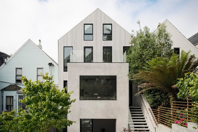 Inspiration for a contemporary home design remodel in San Francisco