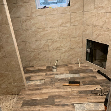 Bathroom for basement apartment upper west side