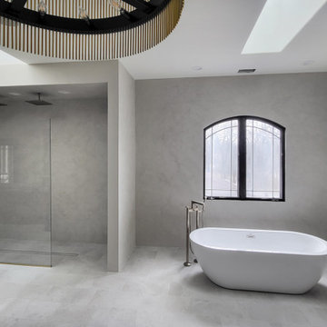 Venetian Plaster - Micromarmo in Bathroom and Shower