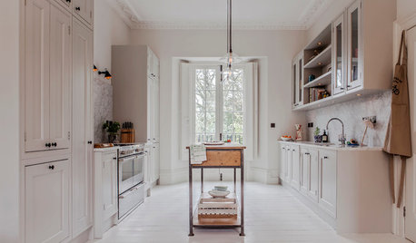 7 Pale and Interesting Kitchens