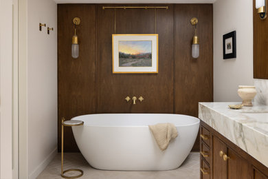 Bathroom - contemporary bathroom idea in Los Angeles