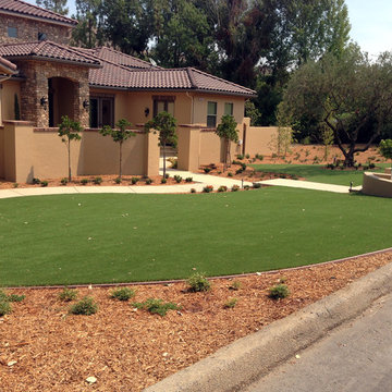 Artificial grass installation in Northern California 10