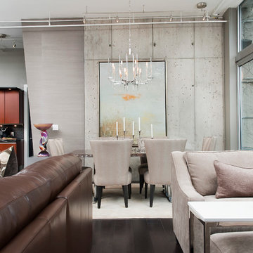 Titanium Lofts Residence Dining Room.