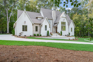 Inspiration for an exterior home remodel in Raleigh