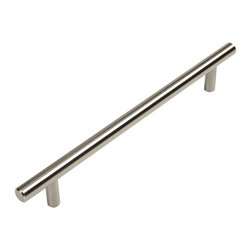 Cosmas - Cosmas 305-192SN Satin Nickel 7-1/2&rdquo; CTC (192mm) Euro Bar Pull [5-PACK] - Cabinet And Drawer Handle Pulls