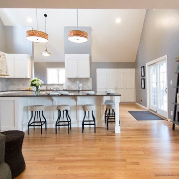 Bright & Vaulted Littleton Kitchen Remodel