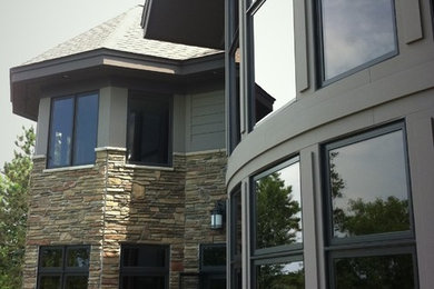 Example of a trendy patio design in Minneapolis