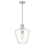 Innovations Lighting - Innovations Lighting 493-1S-SN-G502-12 Lowell, 1 Light Mini Pendant Industri - Innovations Lighting Lowell 1 Light 12 inch BrusheLowell 1 Light Mini  Brushed Satin NickelUL: Suitable for damp locations Energy Star Qualified: n/a ADA Certified: n/a  *Number of Lights: 1-*Wattage:100w Incandescent bulb(s) *Bulb Included:No *Bulb Type:Incandescent *Finish Type:Brushed Satin Nickel