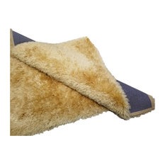 La Rug Snowy Shag 5' X 7' 3" Area Rugs With Light Gold Finish SN-52 0573