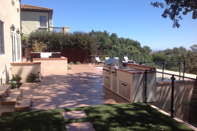 Inspiration for a mediterranean exterior home remodel in San Francisco