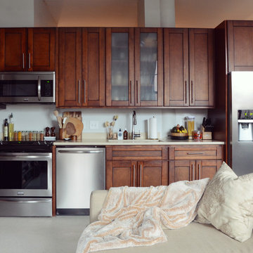 My Houzz: A Moody, Monochromatic Industrial Loft in Boston