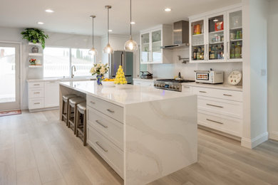 Example of a kitchen design in San Diego