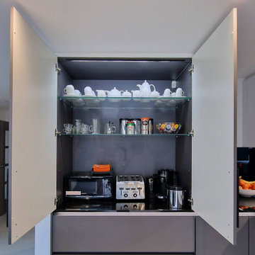 Sophisticated Grey Kitchen in St Albans