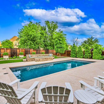 New Backyard Landscape Design | Plano Texas | Alterra Landscape Design