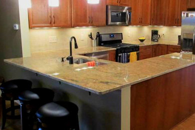 Elegant kitchen photo in Other