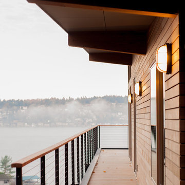 Kenmore hillside house