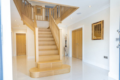 This is an example of a staircase in West Midlands.