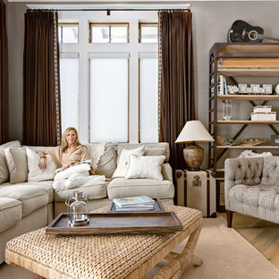 Inspiration for a coastal home cinema in Jacksonville.