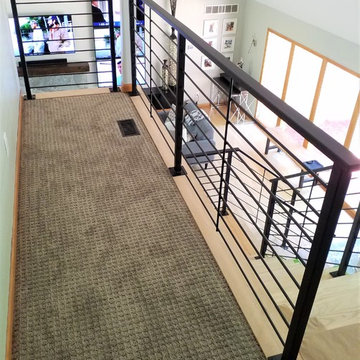 Interior Horizontal Stair Rail